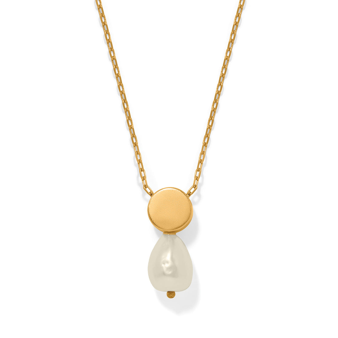 Brighton | Trust Your Journey Petite Pearl Necklace