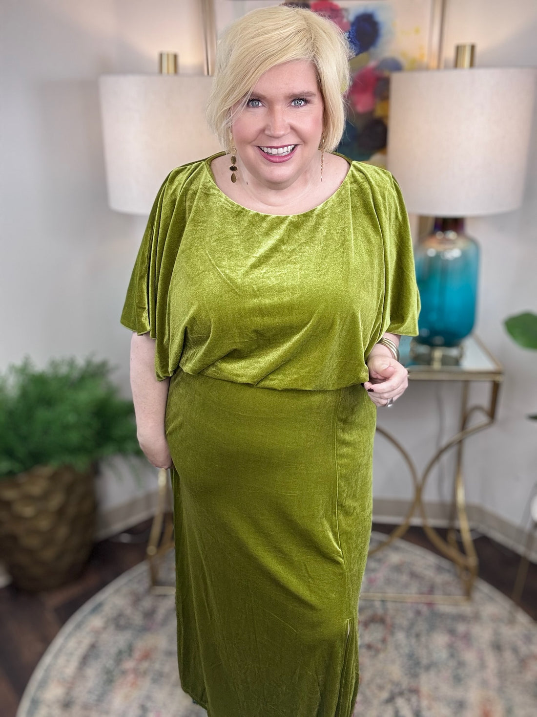 Grand Entrance Curvy Dress