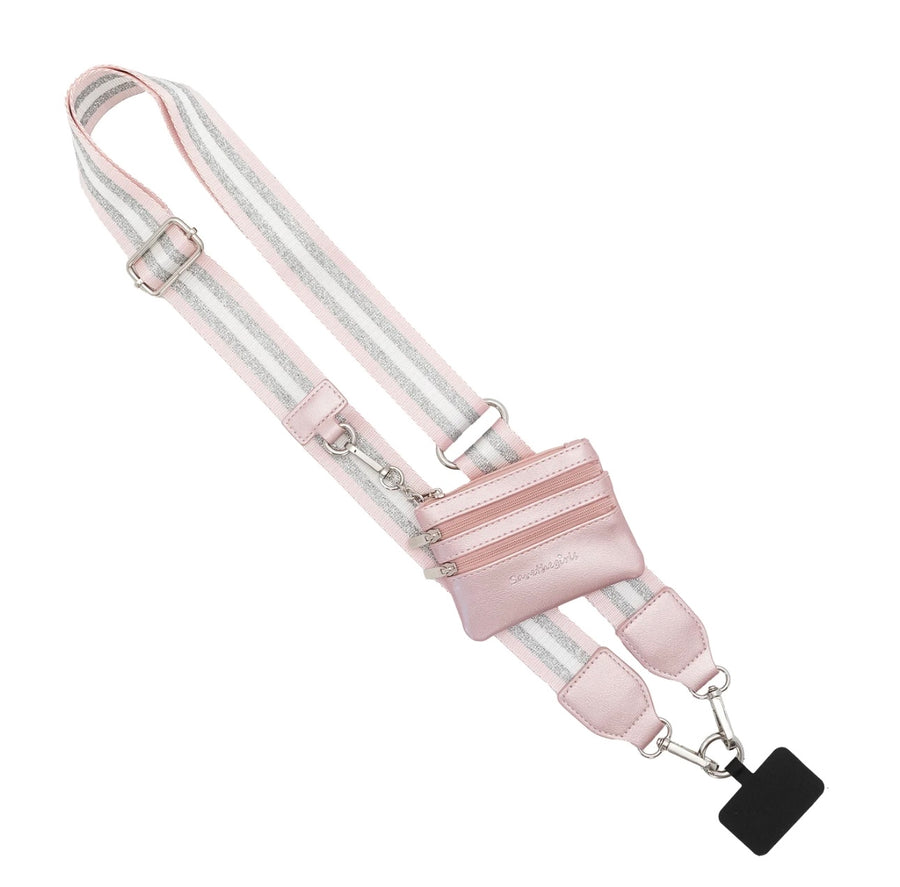 Save The Girls Clip & Go Phone Strap with Pouch