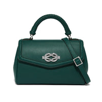 Brighton | Tate Flap Satchel-Jewel Green