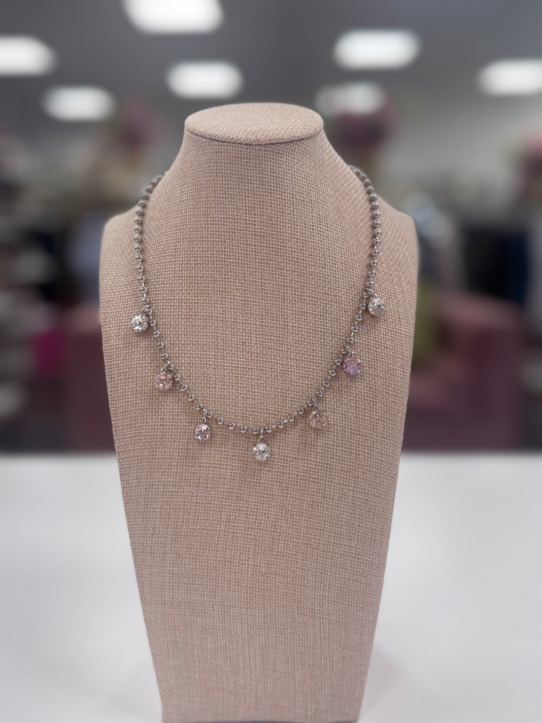 Viola Necklace-Pink Mix