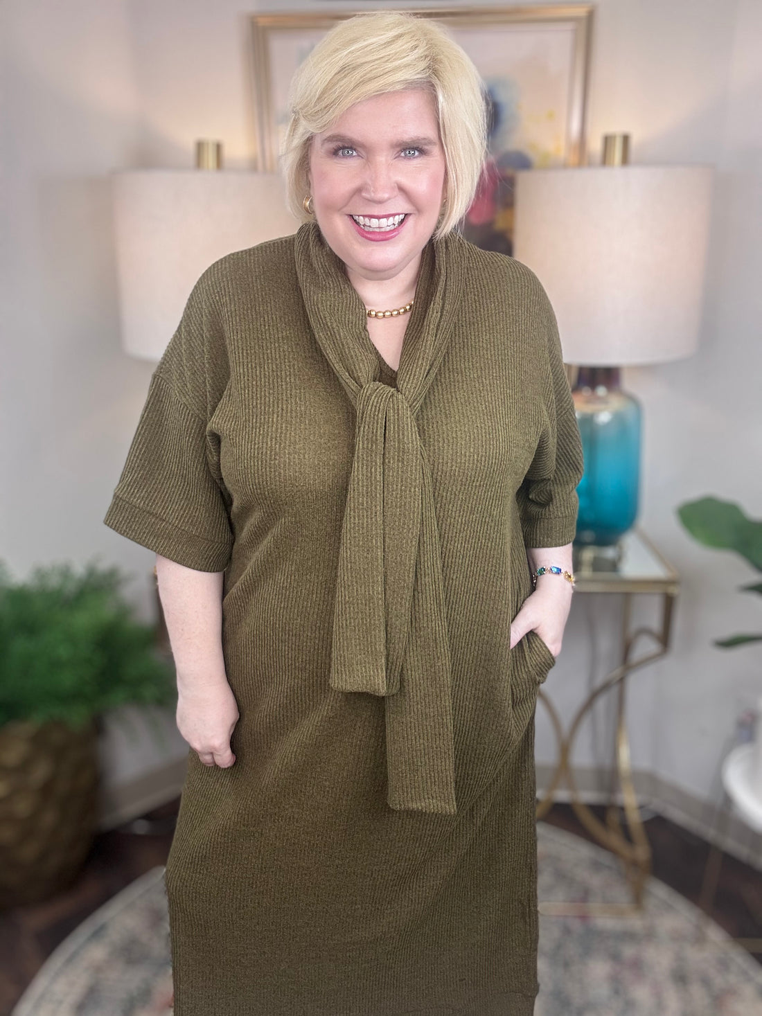 Not Kidding Curvy Dress-3 Colors!