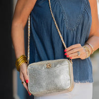 Caroline Hill | Fiona Crossbody-Gold EC
