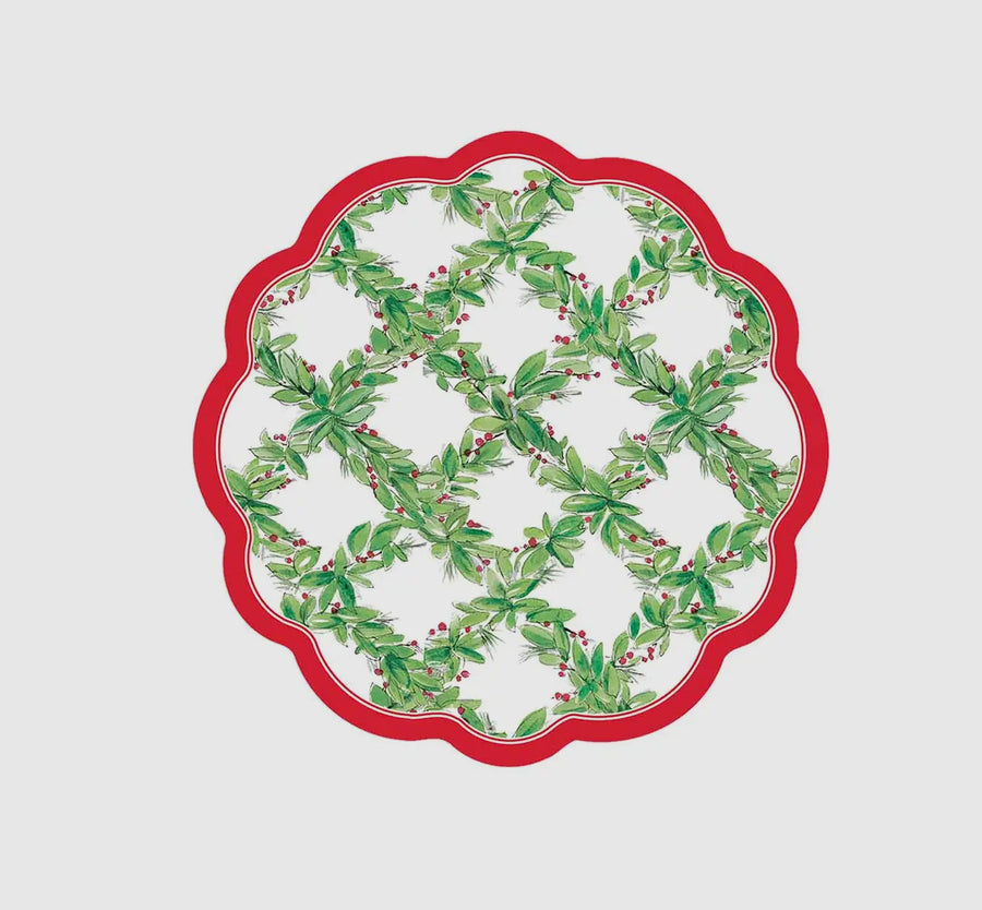 Sophistiplate Holly Berry Plate