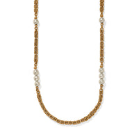 Brighton | Trust Your Journey Pearl Chain Long Necklace