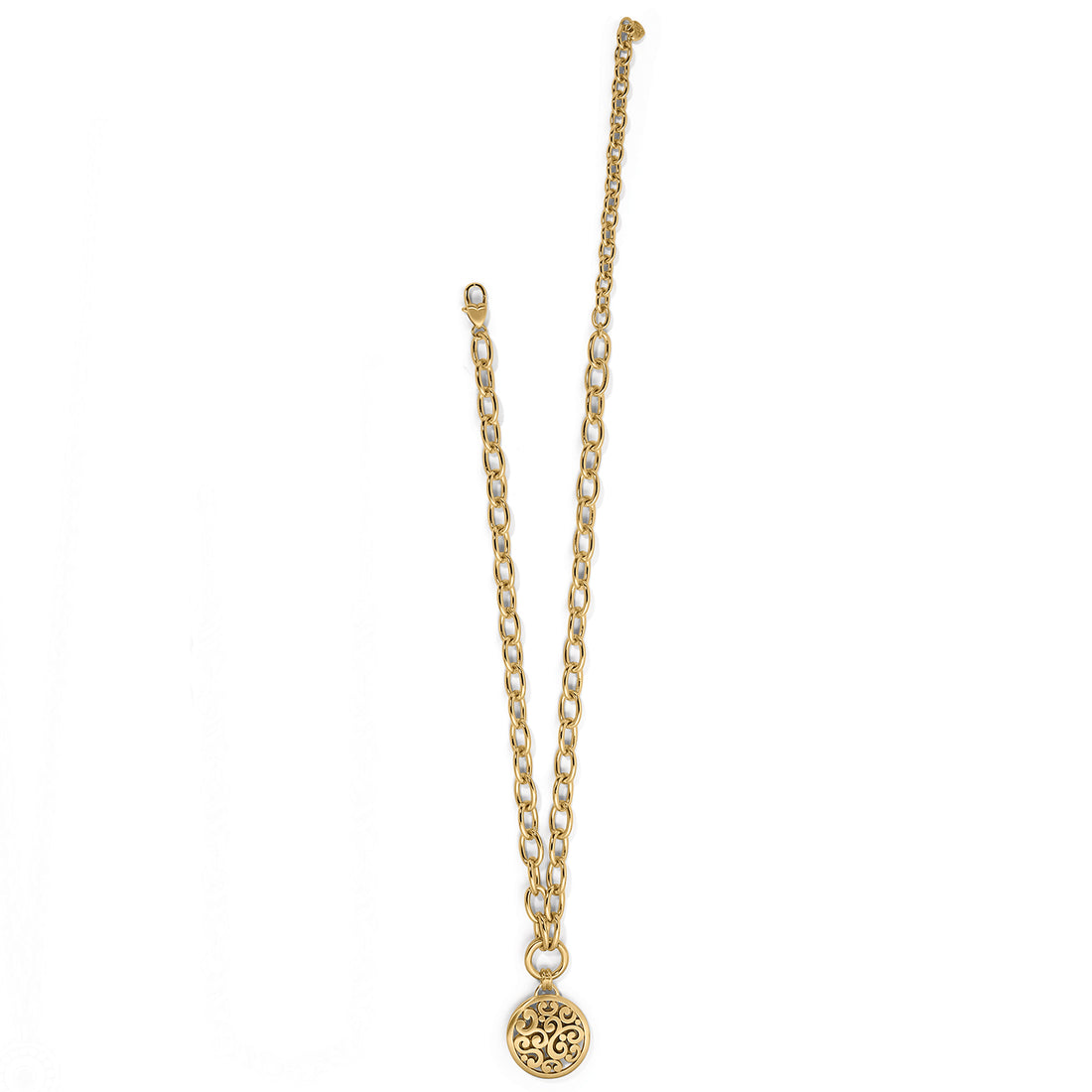 Brighton | Contempo Medallion Charm Necklace-Gold