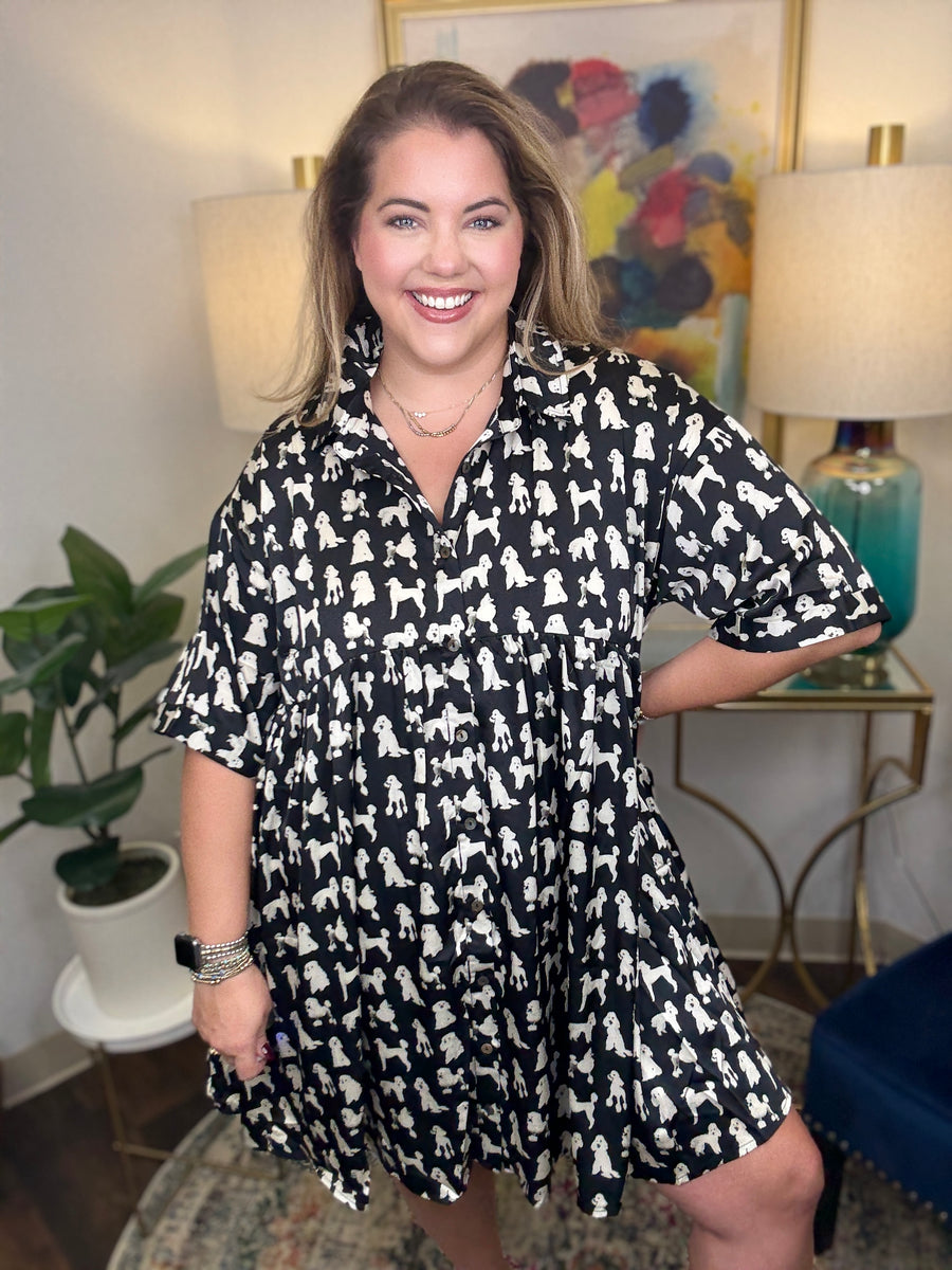 Puppy Love Curvy Tunic Dress