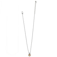 Brighton | Meridian Aurora Petite Necklace-Silver-Golden