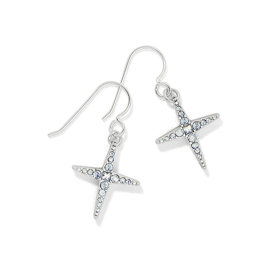 Brighton | Illumina Radiance French Wire Cross Earrings
