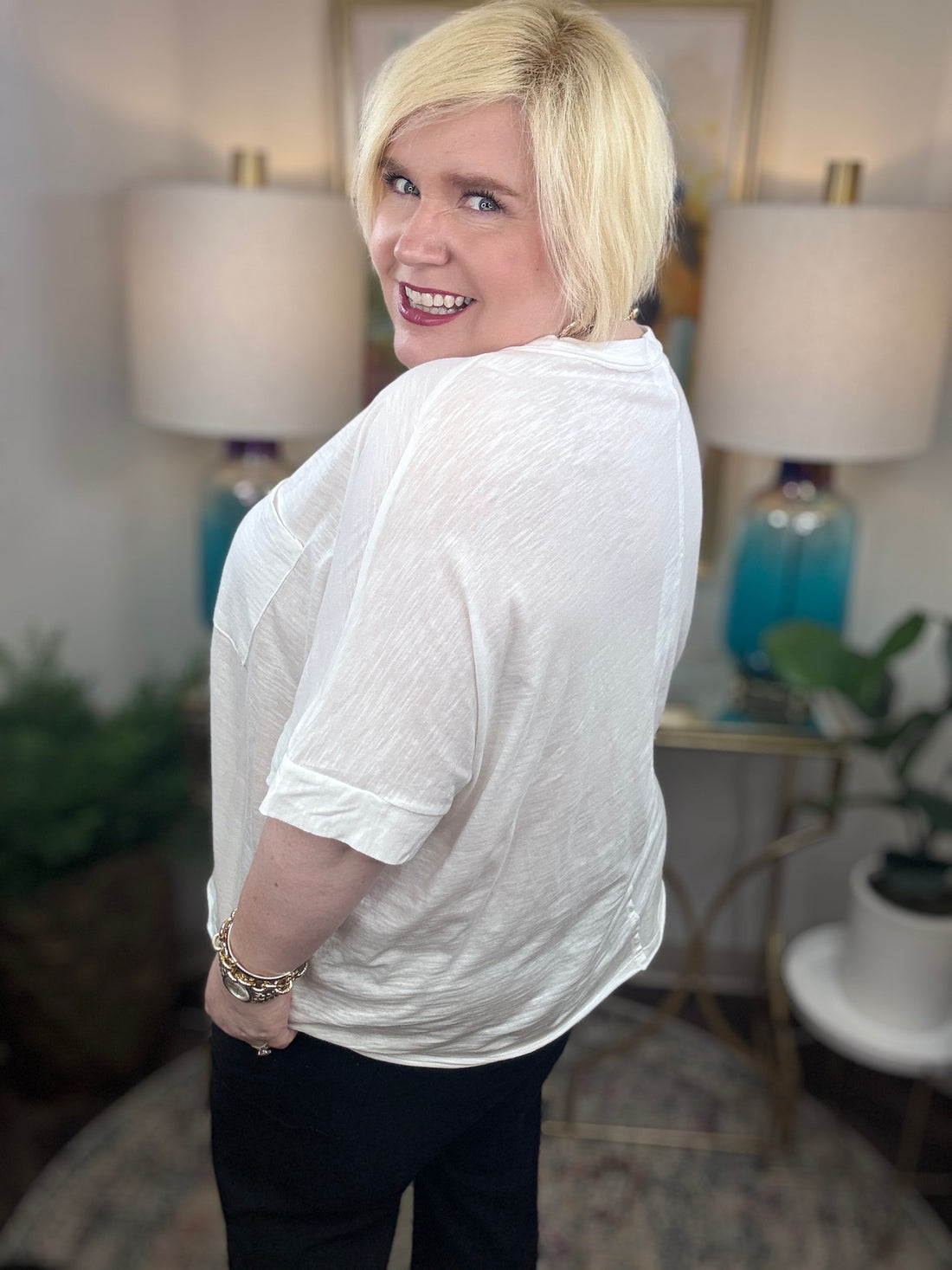 Wind In My Hair Top-S-3X: 4 Colors