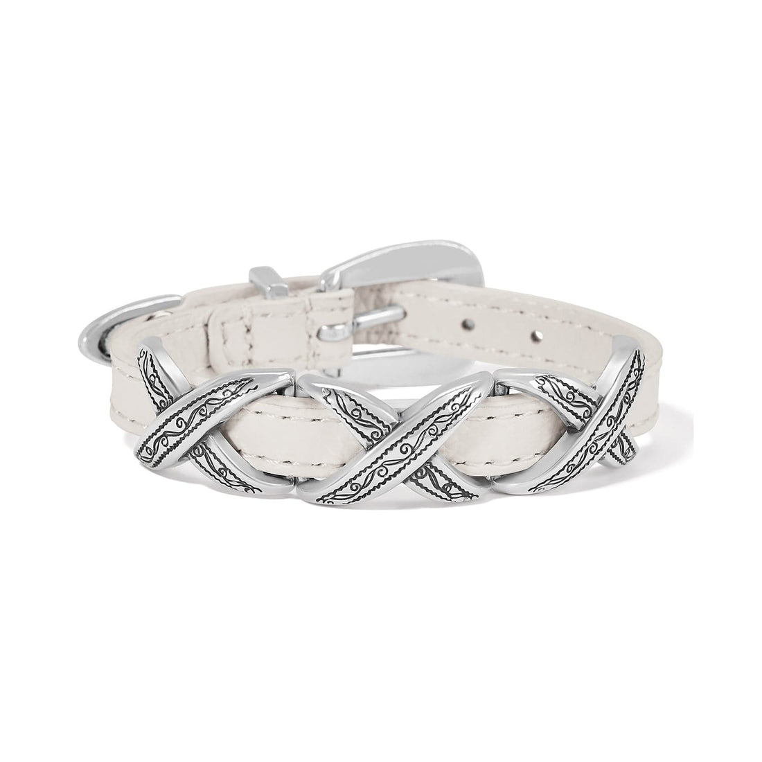 Brighton | Kriss Kross Etched Bandit Bracelet-7 Colors