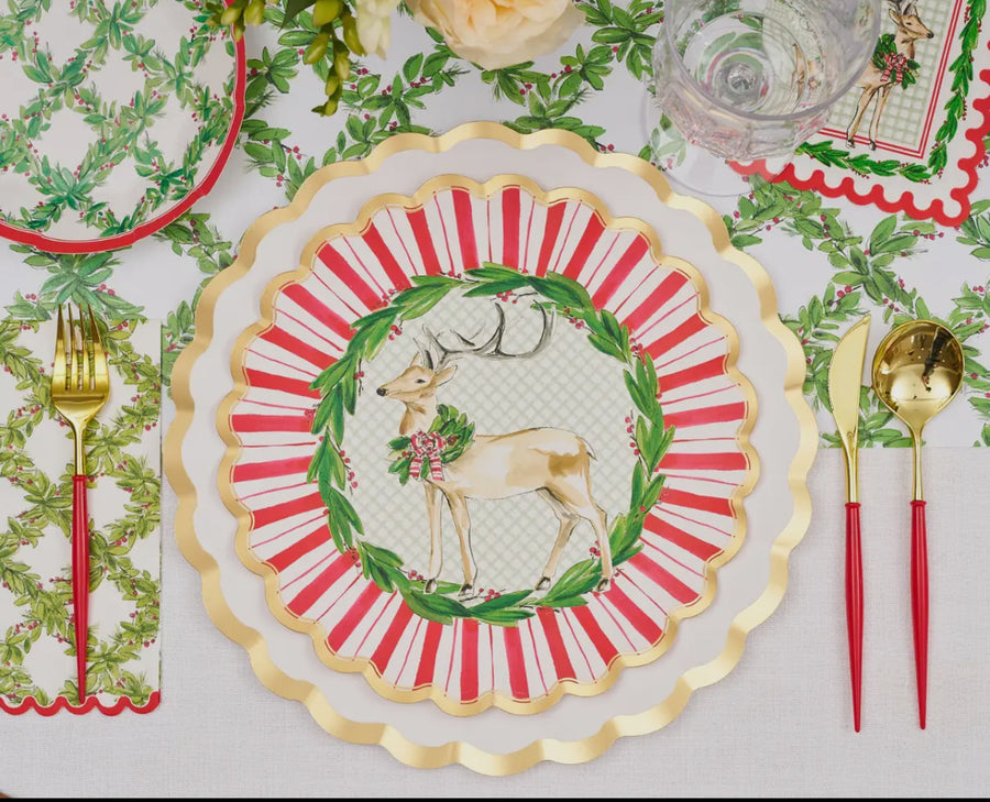 Sophistiplate Dinner Plate-Holly Berry