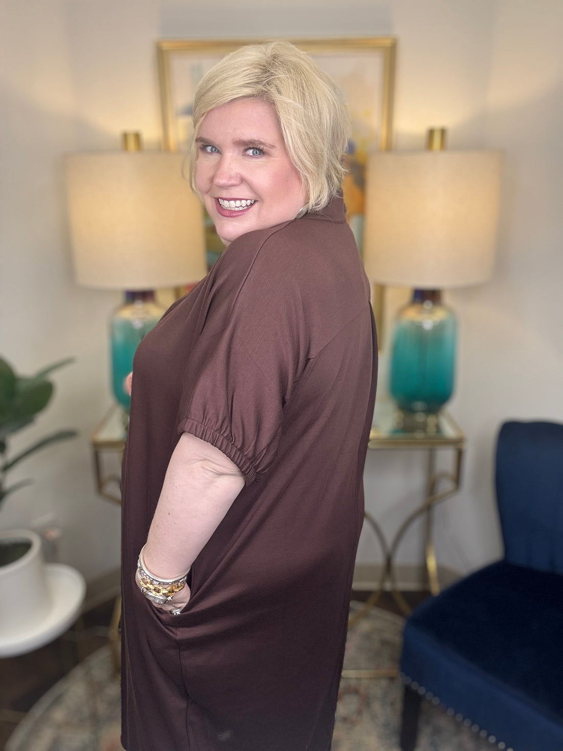 Leveled Up Curvy Dress