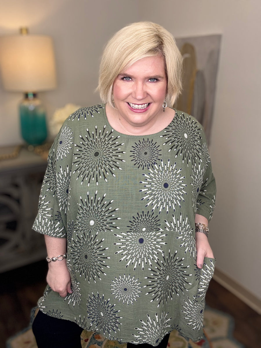 Firecracker Curvy Top-3 Colors!