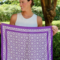 Caroline Hill | Langston Scarf-Purple