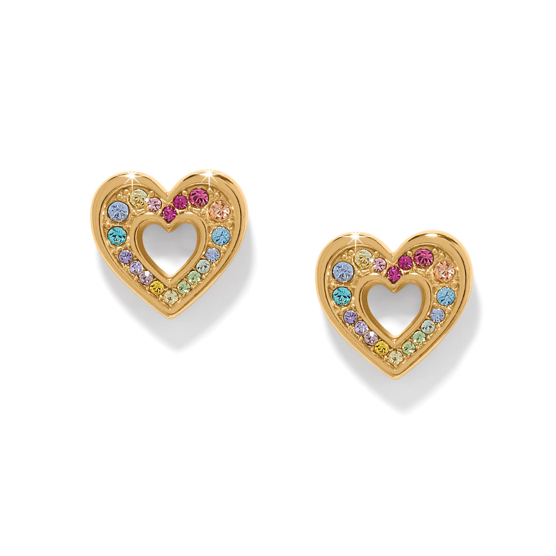 Brighton | Enchanting Gem Heart Earrings
