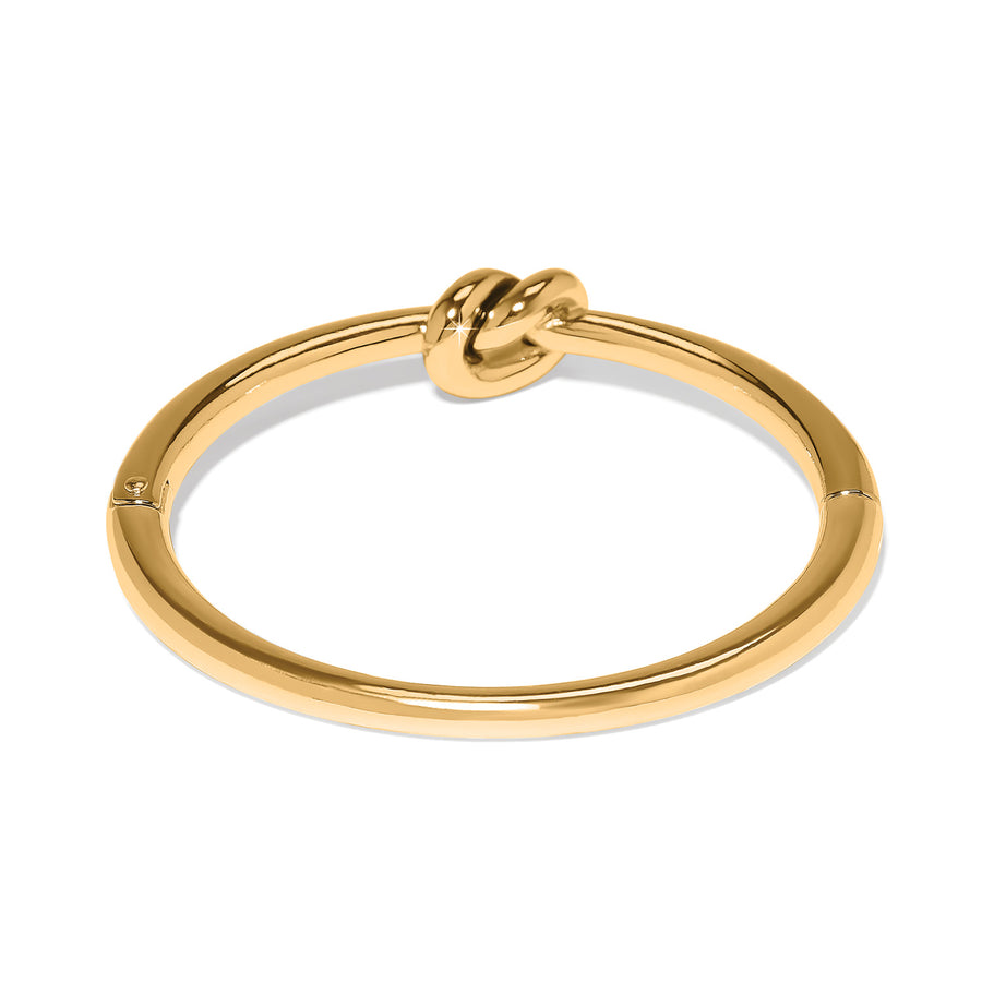 Brighton | Interlok Single Knot Gold Hinge Bracelet
