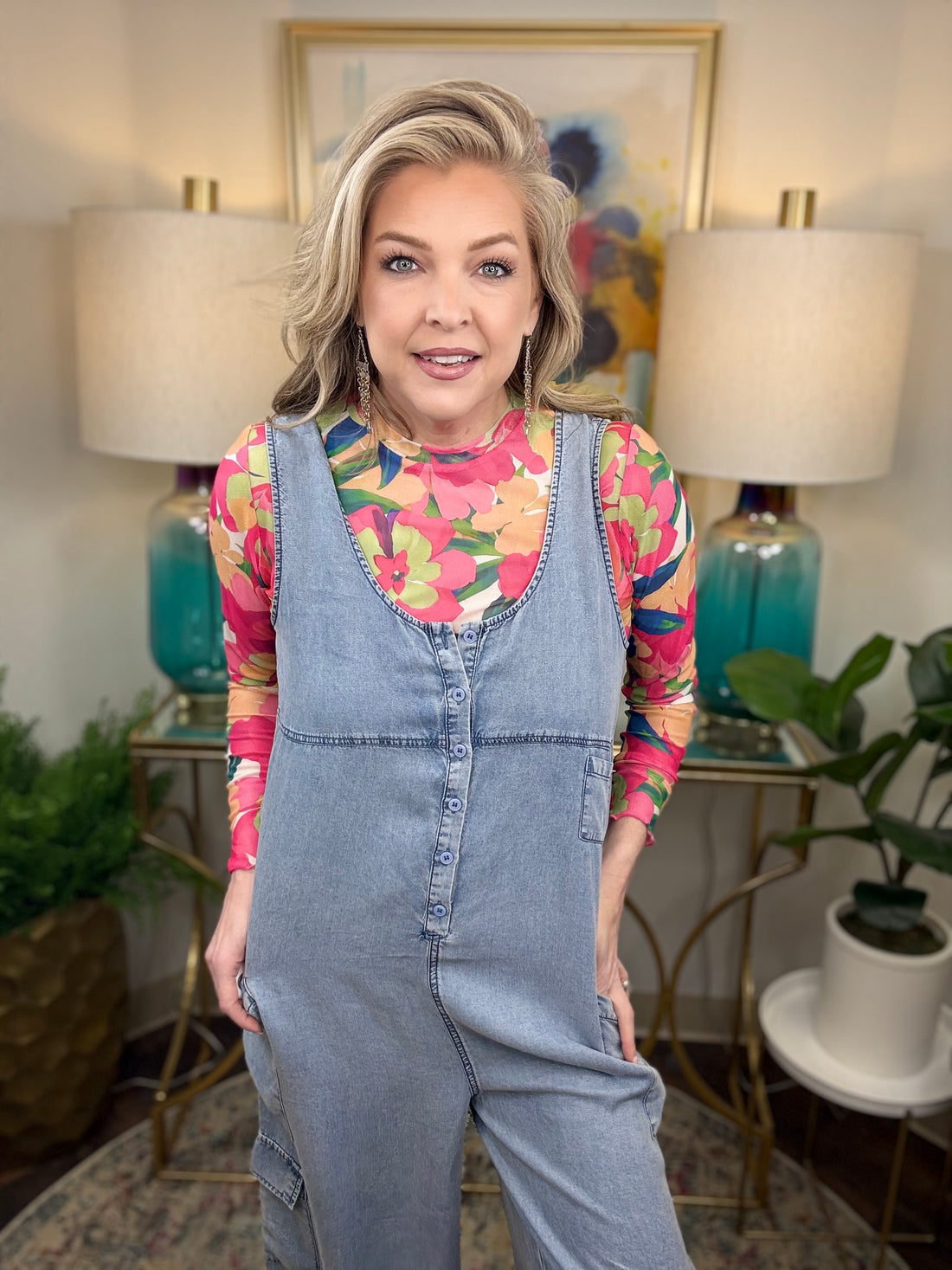 Tropical Delivery Mesh Layering Shirt-S-3X