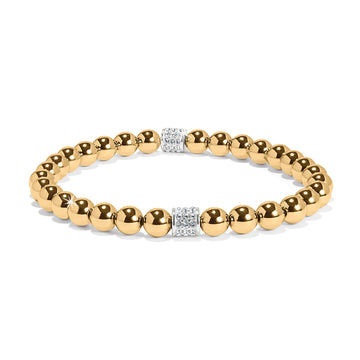 Brighton | Meridian Petite Stretch Bracelet-Gold