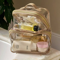 Katie Loxton | Medium Clear Fold-Out Wash Bag