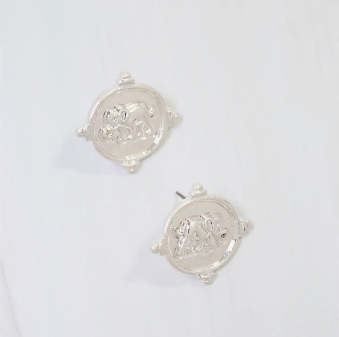 Caroline Hill | Ilion Elephant Earrings