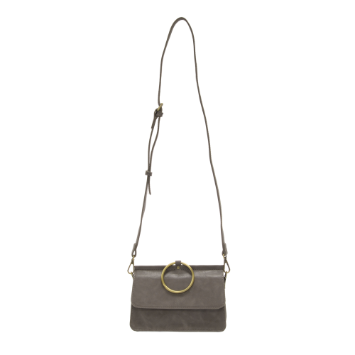 Joy Susan | Aria Ring Bag-Taupe Gray