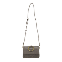 Joy Susan | Aria Ring Bag-Taupe Gray
