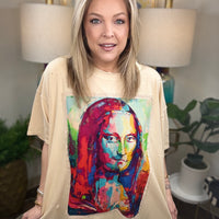 Famous Smile Top-Oversized Fit