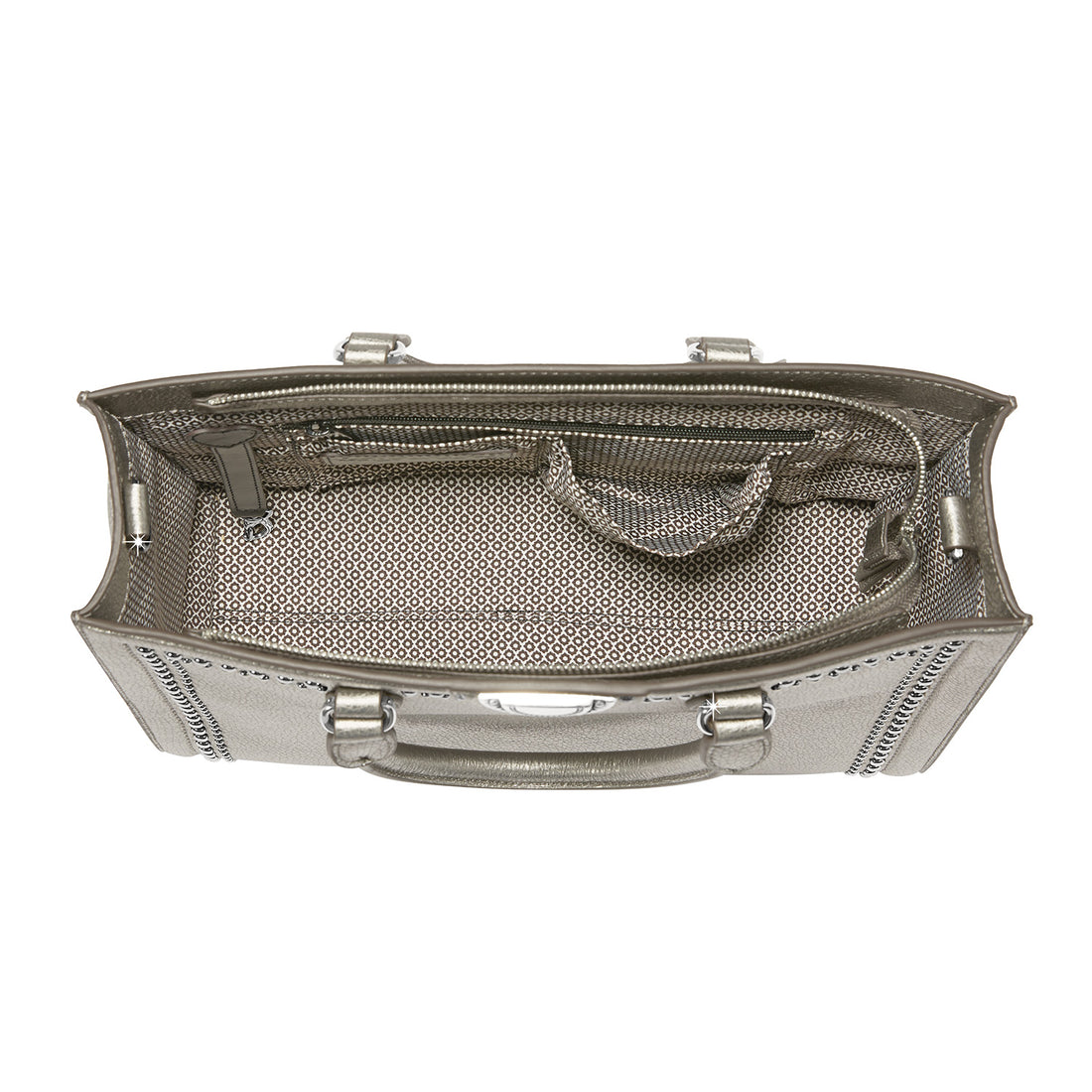 Brighton | Jaxon Tote-Titanium