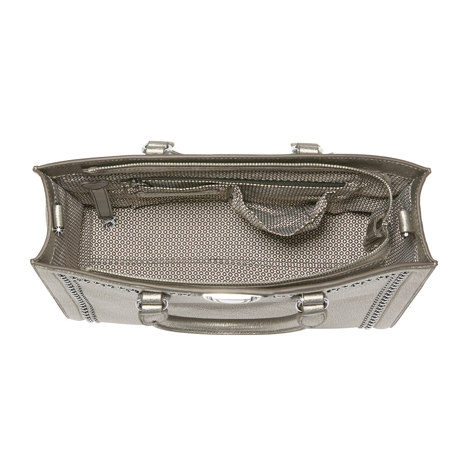 Brighton | Jaxon Tote-Titanium