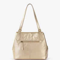 The Sak | Melrose Satchel Leather-Light Gold