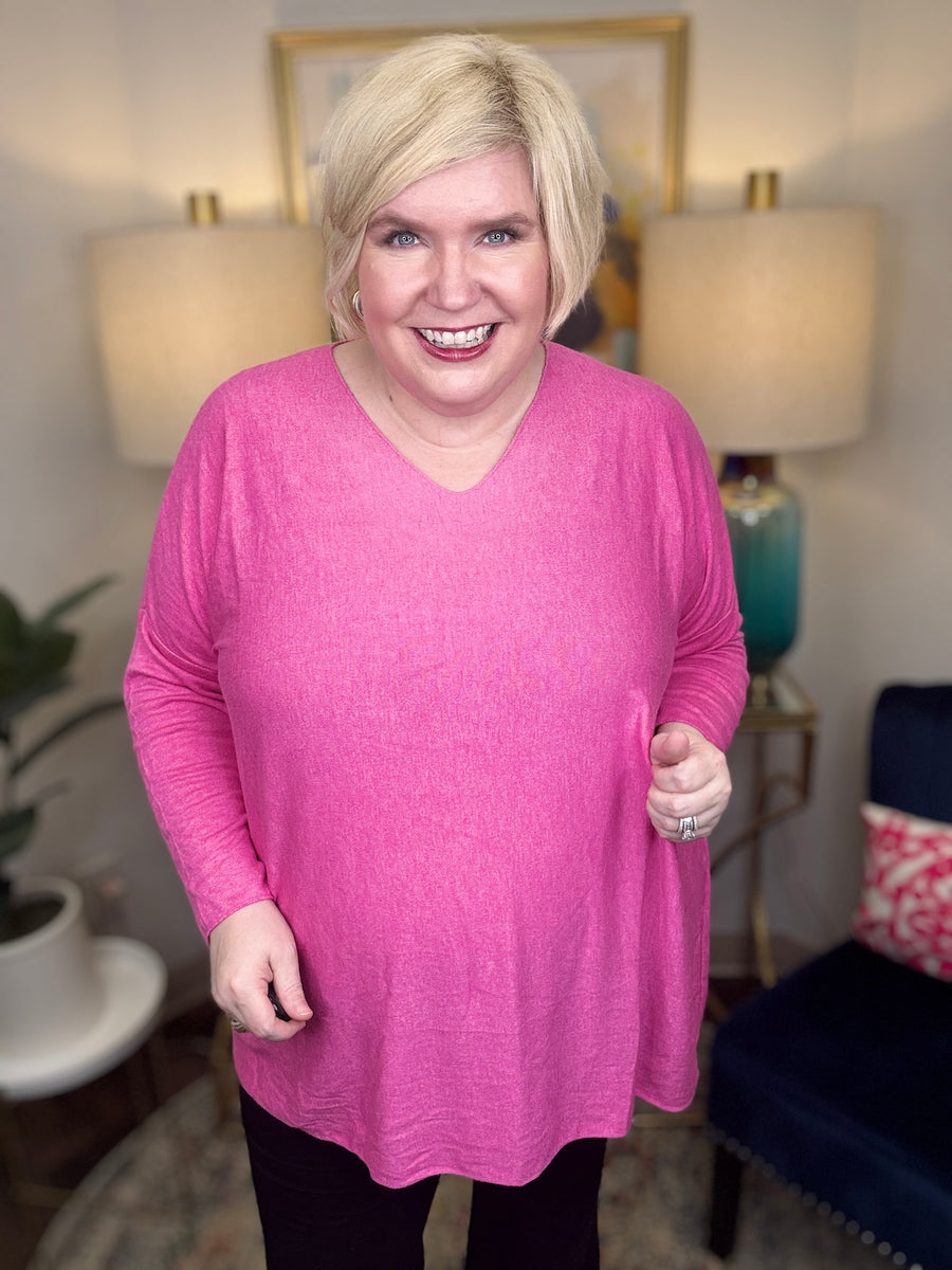 All At Once Curvy Sweater-7 Colors!