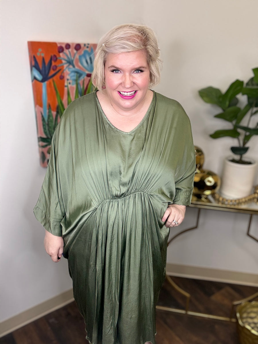 An Evening Elevated Curvy Dress