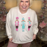 Mary Square Sweatshirt- Nutcracker