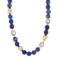Beaded Necklace with Crystals-2 Colors!