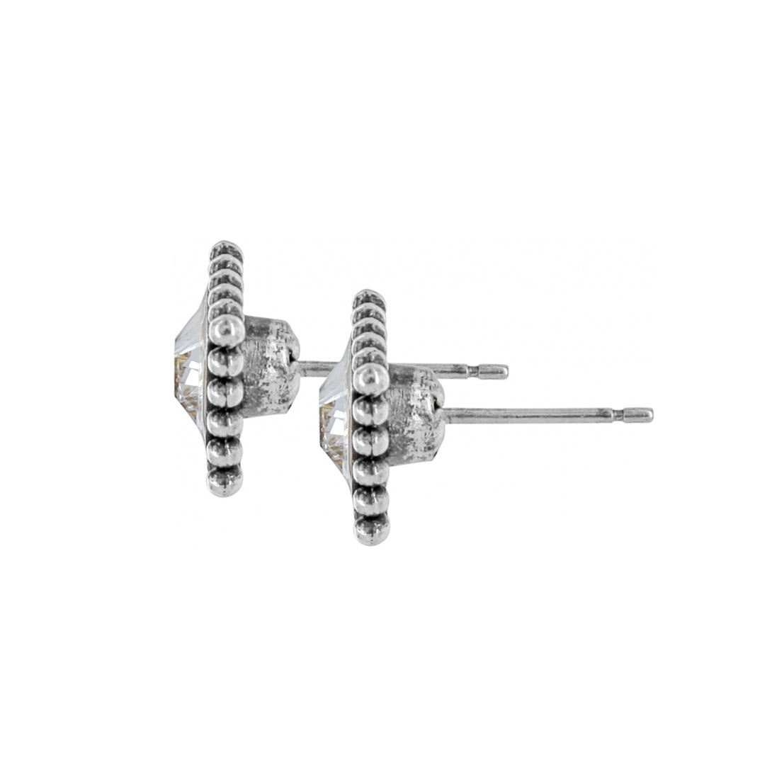 Brighton | Sparkle Square Mini Post Earrings