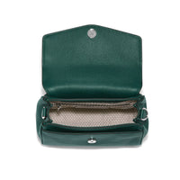 Brighton | Tate Flap Satchel-Jewel Green