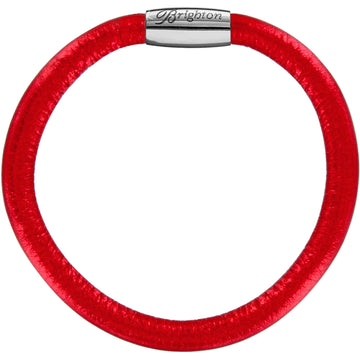 Brighton | Woodstock Metallic Single Bracelet-Metallic Red