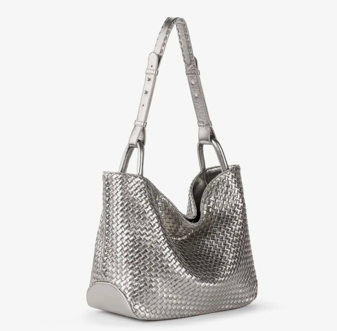 The Sak | Los Feliz Medium Tote Woven-Pyrite Woven