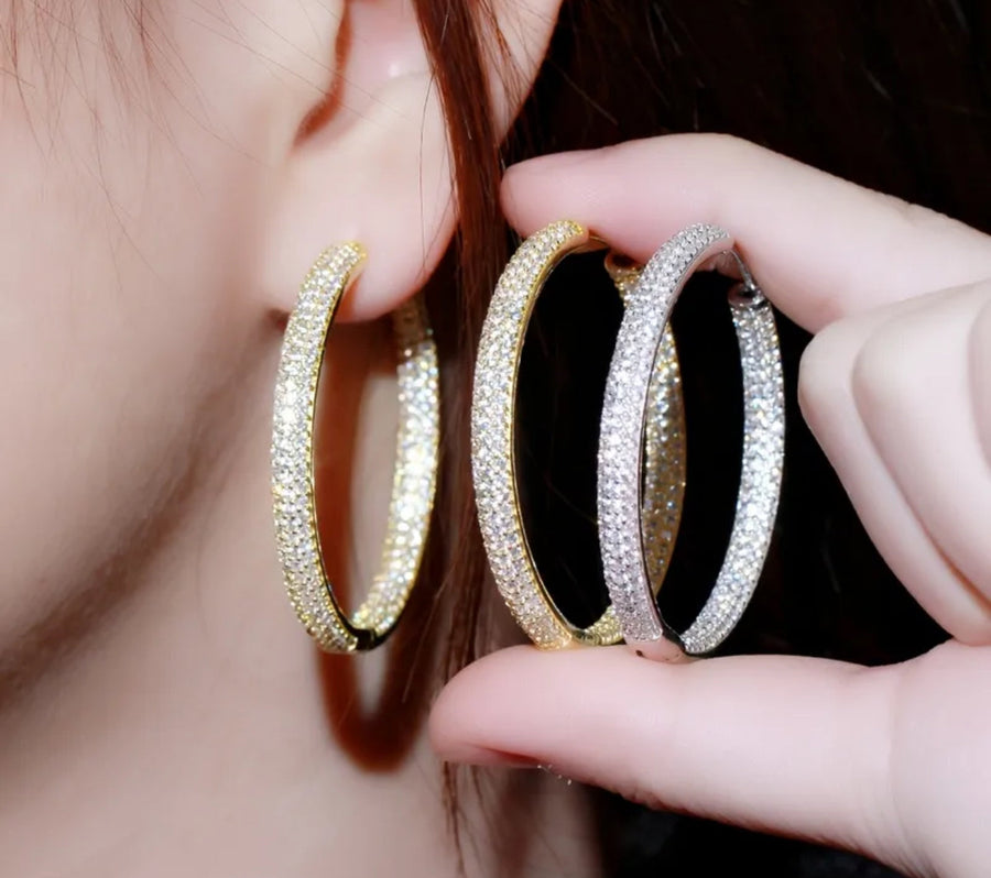 Feel It In The Air Hoops-3 Colors