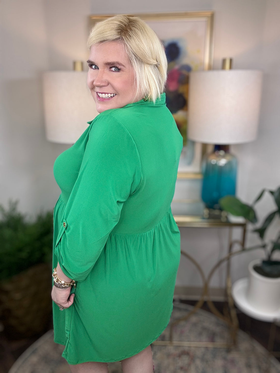 No Looking Back Curvy Dress-2 Colors