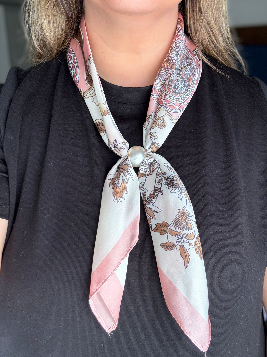 Pearl Scarf Necklace
