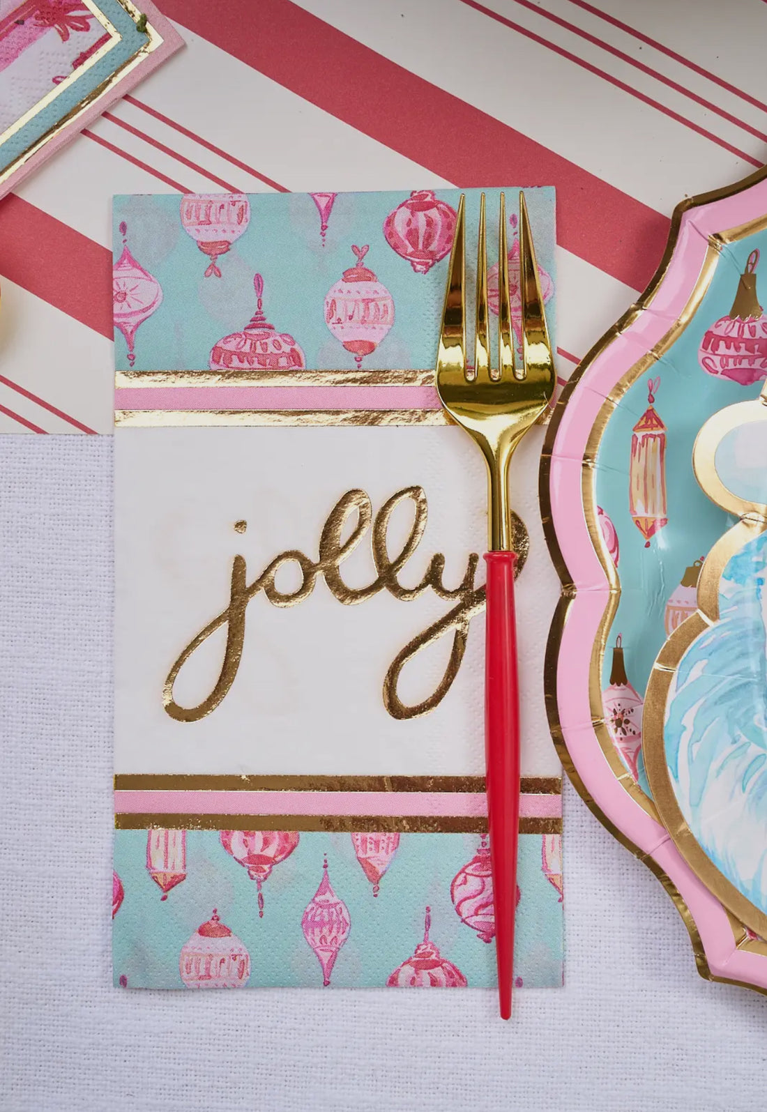 Sophistiplate-Paper Guest Towel-Jolly Holiday