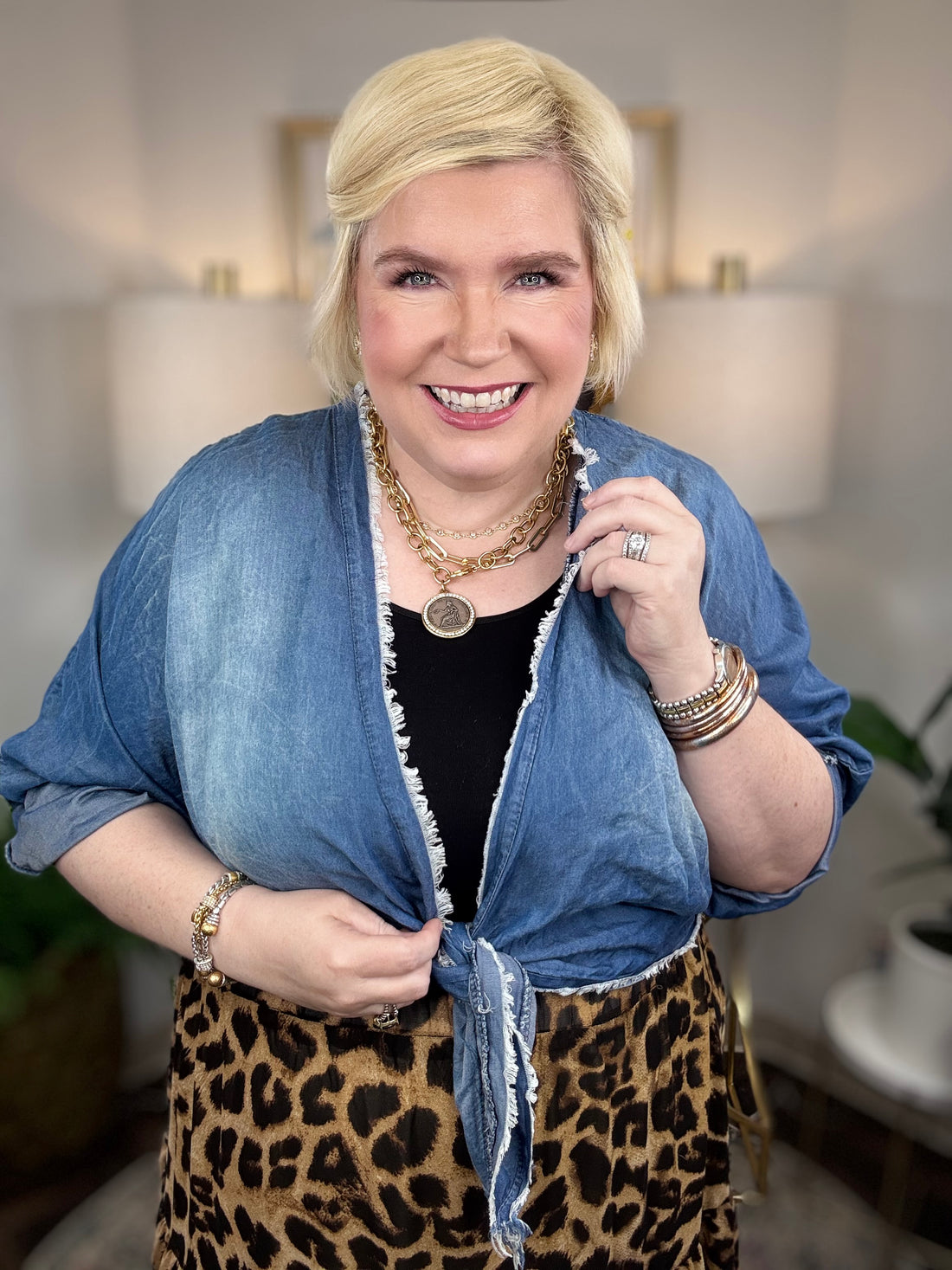Blue Jean Baby Curvy Bolero