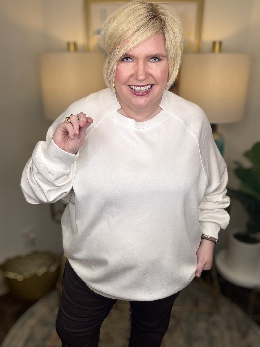 Coffee Run Curvy Top