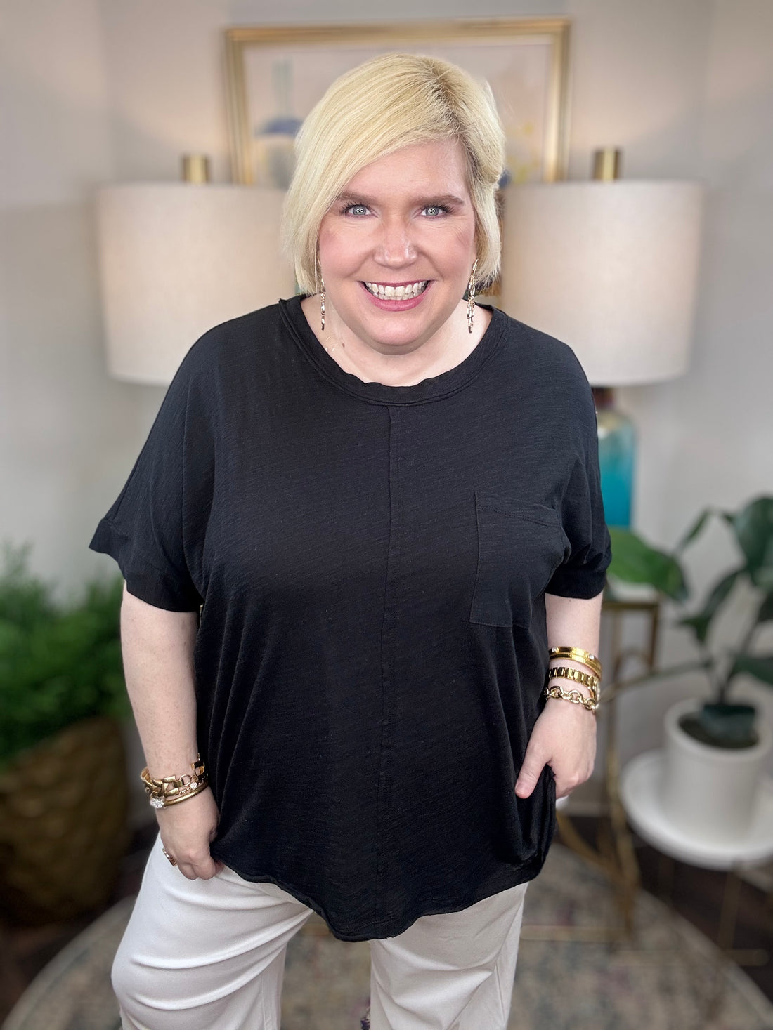 Wind In My Hair Top-S-3X: 4 Colors