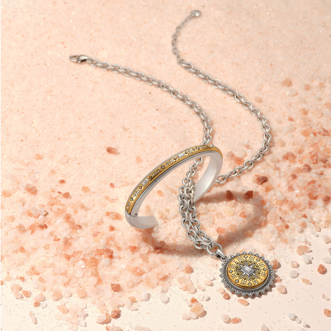 Brighton | Mosaic Nova Hinged Bangle