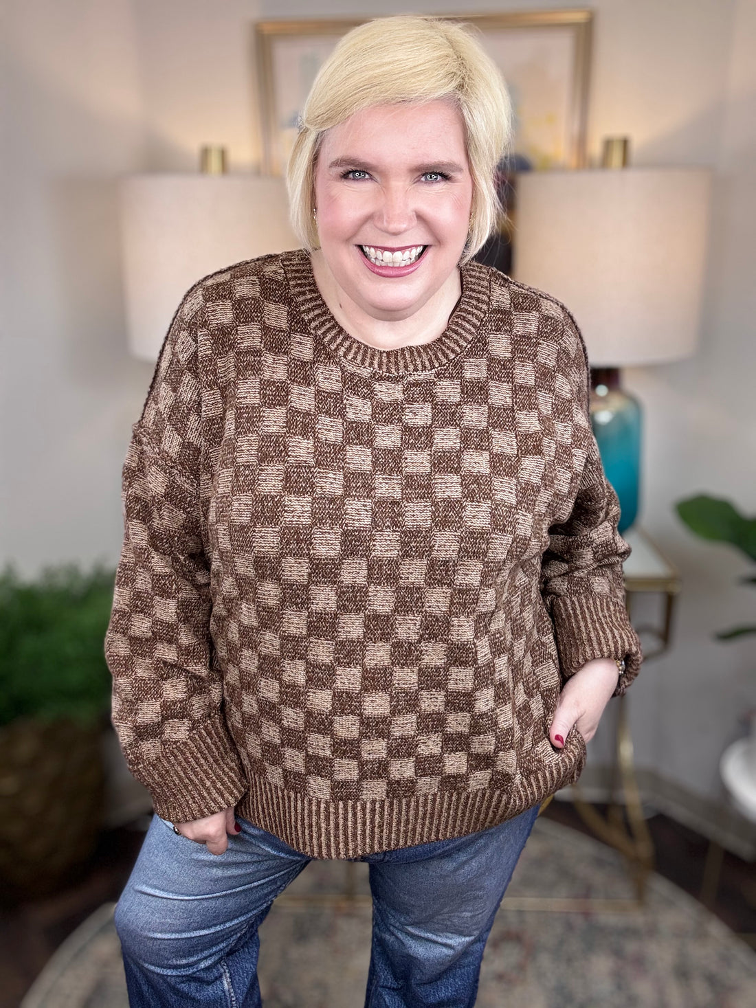 Check Me Out Sweater-2 Colors!