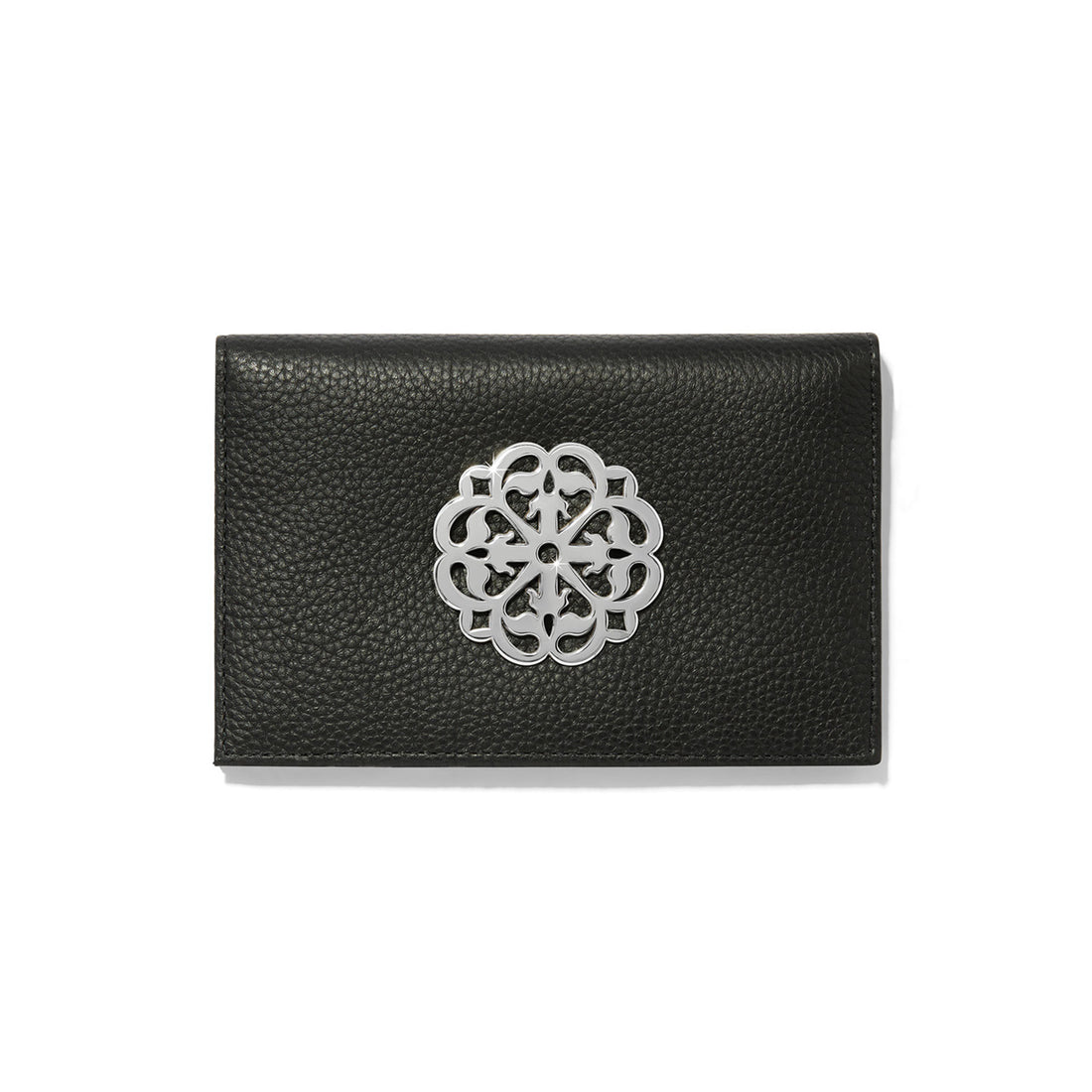 Brighton | Ferrara Medallion Folio Wallet-Black