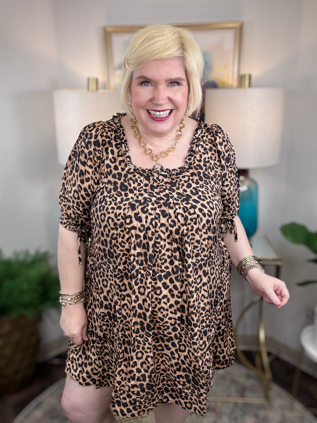 Wild at Heart Curvy Dress